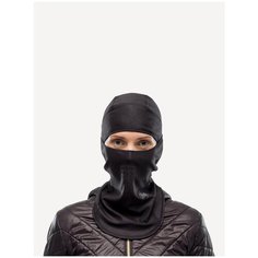 Балаклава Buff Thermonet Hinged Balaclava, размер OneSize, solid black