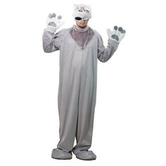 Костюм Бока Волк, размер 52, серый