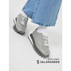 Кроссовки Salamander, полнота 5 (RU)/ на среднюю стопу, размер 36, серый/белый