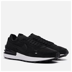 Кроссовки NIKE Waffle One, размер 7 US, черный