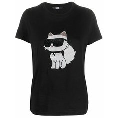 Футболка Karl Lagerfeld, размер S, черный