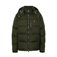 Пуховик Polo Ralph Lauren Pony, размер L, зеленый