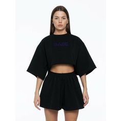Футболка НЕТЕСНО, размер ONE SIZE, черный