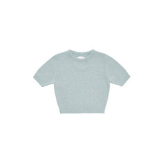 Свитер AMOMENTO Back Cut-Out Pullover, размер XS, , голубой