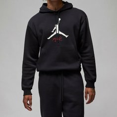 Худи NIKE M J ESS FLC BASELINE HOODIE, размер M, , чёрный