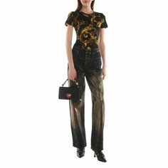 Футболка Versace, размер S, чёрный