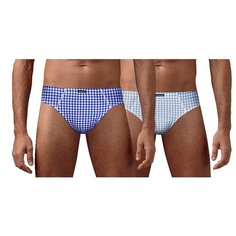 Трусы Gentlemen, комплект из 2 шт., размер L, голубой