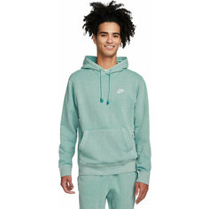 Худи спортивное NIKE M NK CLUB+ PO HOODIE REVIVAL, размер L, , зеленый