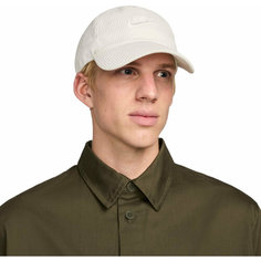 Бейсболка NIKE U NK CLUB CAP U CB CORD L, размер M/L, белый