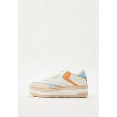 Кеды Reebok Club Classic Extra W, полнота F (EU)/ на среднюю стопу, размер 9 US, голубой, бежевый, розовый