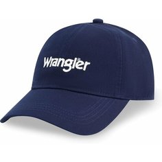 Бейсболка Wrangler Men Washed Logo Cap, размер OS, синий