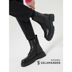 Ботинки Salamander, размер 39, черный