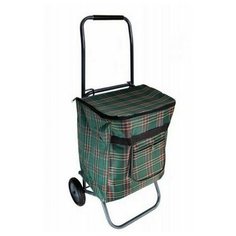 Сумка-тележка Сатель, клетка