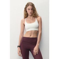 Топ спортивный Befree Sport, размер M/L/170, светло-бежевый