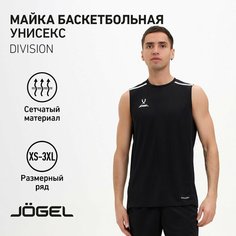 Майка спортивная Jogel Division Performdry, 1 шт., размер L, чёрный