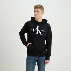 Худи Calvin Klein Jeans, размер L, , черный