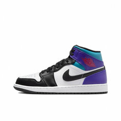 Кроссовки Jordan Air Jordan 1 Mid, размер 11 US | 45 EU, фиолетовый