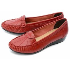 Мокасины Gustav Gutmann, размер 37, красный