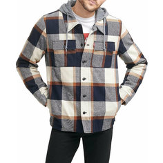 Джинсовая куртка Levis Men Cotton Shirt Jacket, размер M, серый/синий Levis®