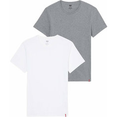 Футболка Levis, 1 шт., размер XS, мультиколор, серый, белый Levis®