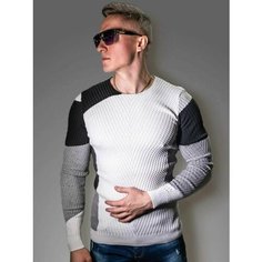 Свитер Skull Loft, размер XL, , черный, белый, серый
