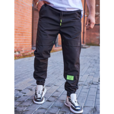 Брюки спортивные Skull Loft, размер 3XL, black