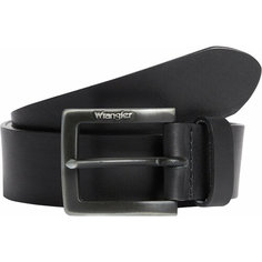 Ремень Wrangler, размер 90, чёрный