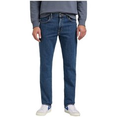 Джинсы зауженные Lee Men Brooklyn Straight Jenas, размер W34/L30, светло-синий