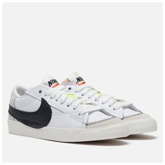 Кроссовки NIKE Nike Blazer Low 77 Jumbo, полнота F (EU)/ на среднюю стопу, размер 7 US, белый