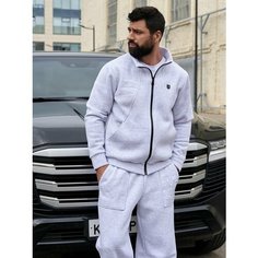 Костюм спортивный Galaktika, размер 2XL, серый