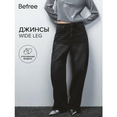 Джинсы широкие Befree, размер XL/170, черный