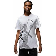 Футболка спортивная NIKE Jordan Brand SS HBR Crew, размер M, белый