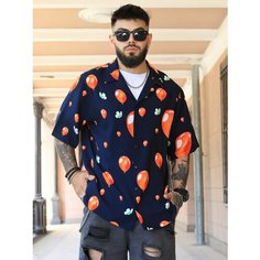Рубашка MARITAL Арабески морей, размер XXL, синий