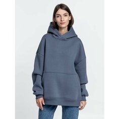 Худи molti oversize, размер XL/XXL, , серый