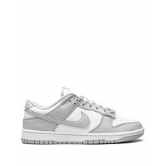 Кроссовки NIKE Dunk Low, размер 6.5 US, серебристый