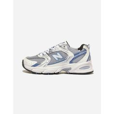Кроссовки New Balance 530, полнота D, размер 6,5 US (24,5), голубой