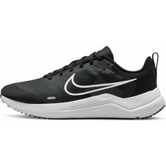 Кроссовки NIKE DOWNSHIFTER 12 W, полнота F (EU)/ на среднюю стопу, размер 7 US, чёрный