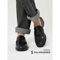 Лоферы Salamander, размер 37, черный