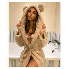Халат Eros, размер L, бежевый