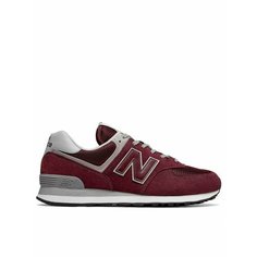 Кроссовки New Balance, размер 45, бордовый