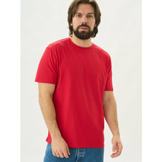 Футболка Uzcotton Basic, 1 шт., размер 56-58\3XL, крacный