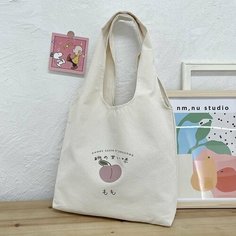 Сумка шоппер Croco Gifts, фактура гладкая, белый