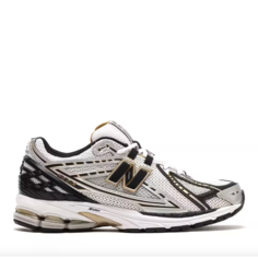 Кроссовки New Balance, размер 9,5 US, серебристый