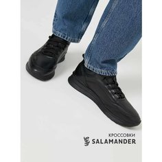 Кроссовки Salamander, полнота 6 (RU)/ на среднюю стопу, размер 45, черный