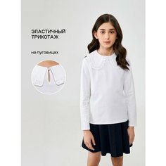 Школьная блуза Acoola, размер 158, белый