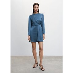 Платье MANGO TONYA 47024043, размер 38, синий
