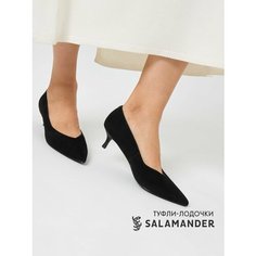 Туфли лодочки Salamander, размер 36, черный