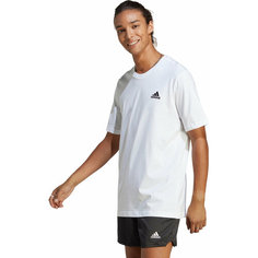 Футболка спортивная adidas, размер XXL INT, белый