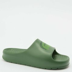 Шлепанцы LACOSTE, размер 40.5, зеленый