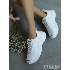 Кроссовки BRIGGS, полнота 4 (RU)/ на узкую и среднюю стопу, размер 39, белый-белый